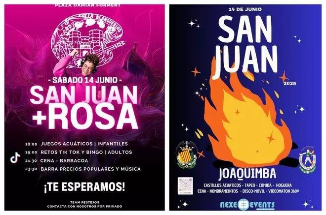 Fiestas de San Juan de las comisiones de falla para el 14 de junio (II)