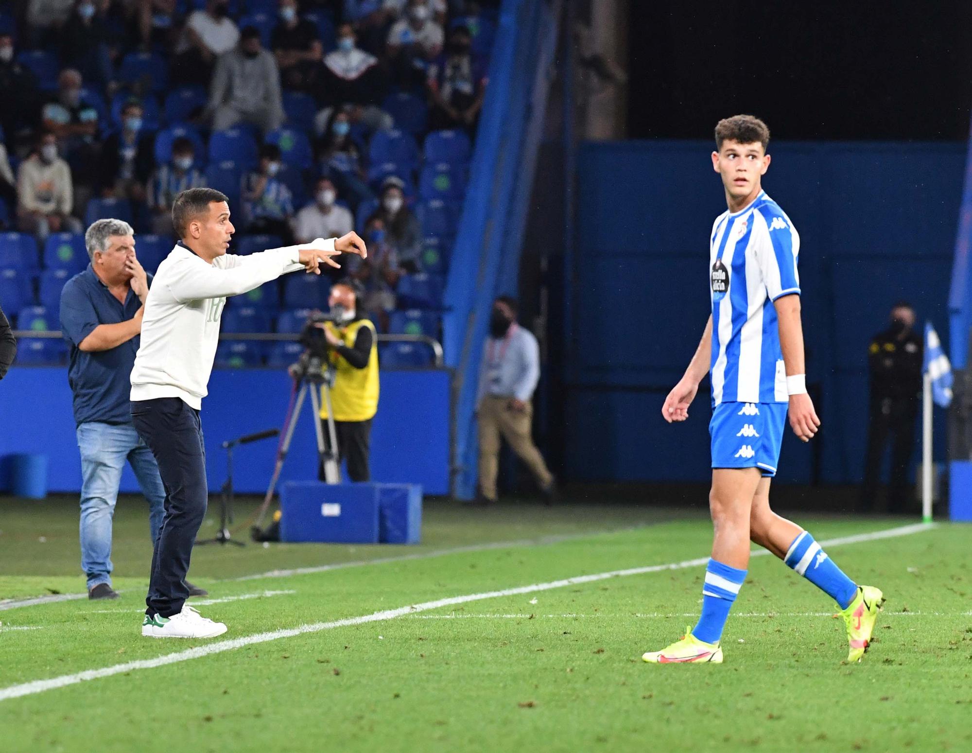 El Dépor golea al Celta B en Riazor