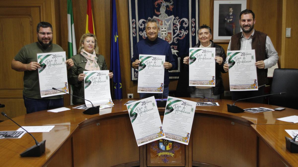 Presentación de los actos del Día de Andalucía en Hinojosa del Duque.