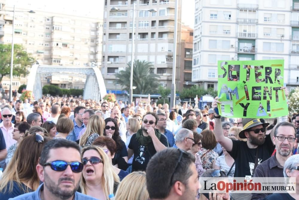 Manifestación por el Soterramiento en Murcia