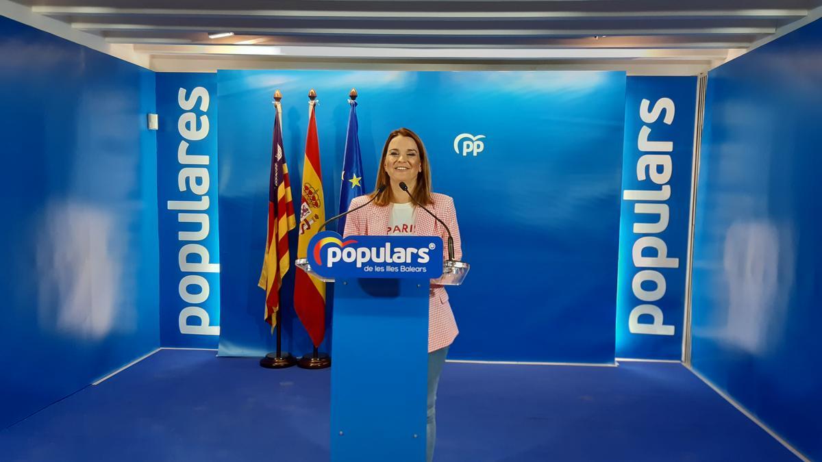 La presidenta del PP de Baleares, Marga Prohens.