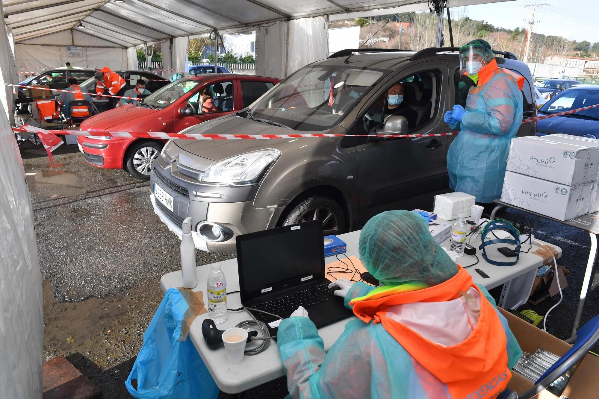 Arranca el cribado en Arteixo, el concello con una mayor incidencia en la comarca de A Coruña