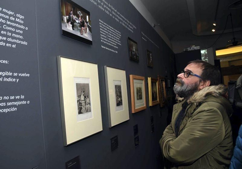 Presentación del primer autorretrato de Goya en su exposición con Buñuel en Madrid