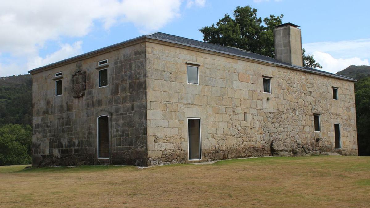 Imaxe da Casa de Monteagudo en Codeseda. |