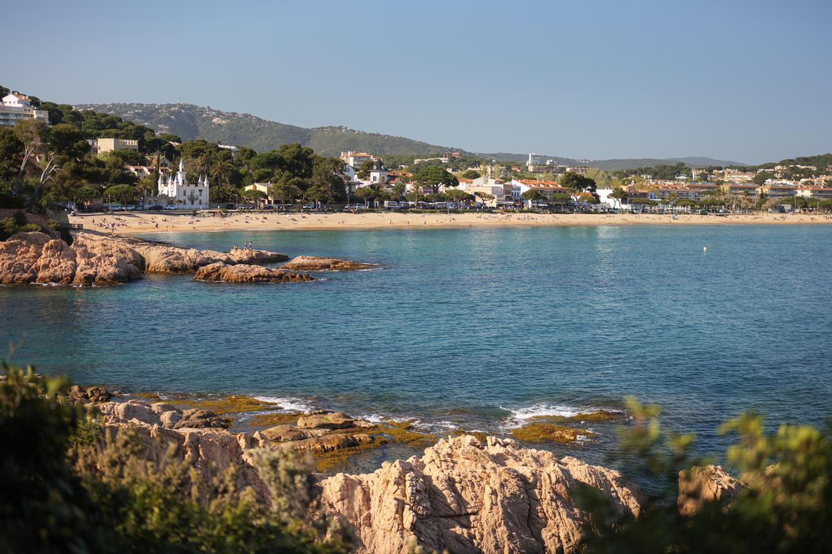 Sant Pol en S Agaró, Costa Brava, España