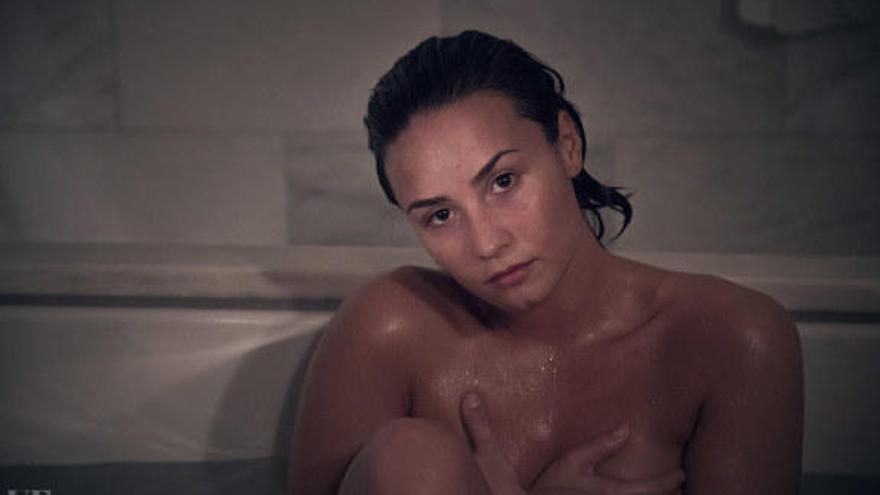 Demi Lovato, al desnudo