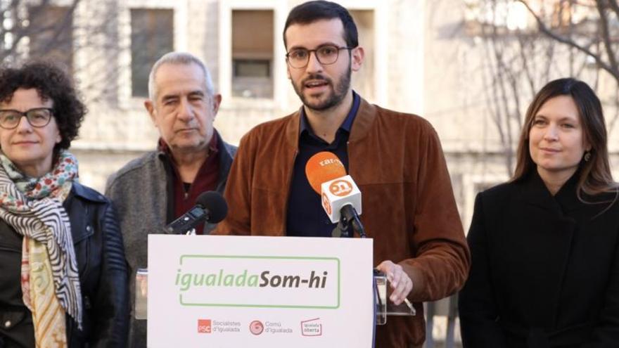 Jordi Cuadras en roda de premsa