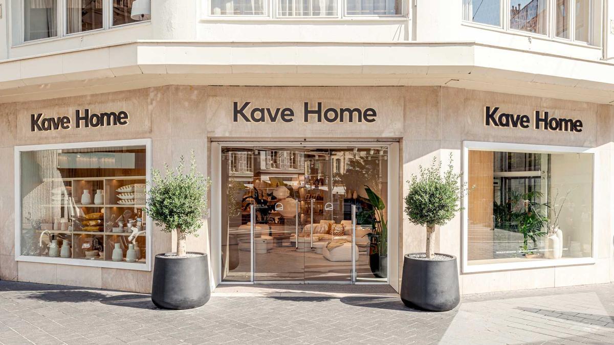 La botiga que la marca gironina de mobles i decoració Kave Home ha obert a Niça dins el seu pla d'expansió.