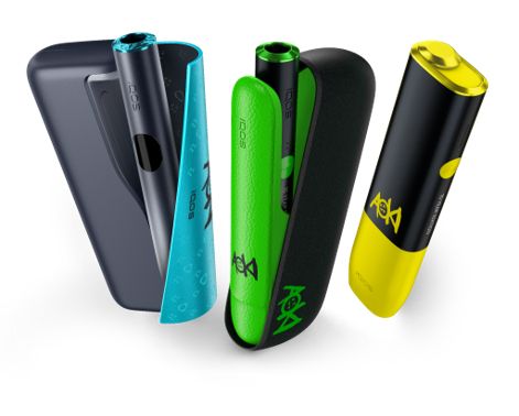 Edición Limitada del dispositivo IQOS ILUMA x Steve Aoki.