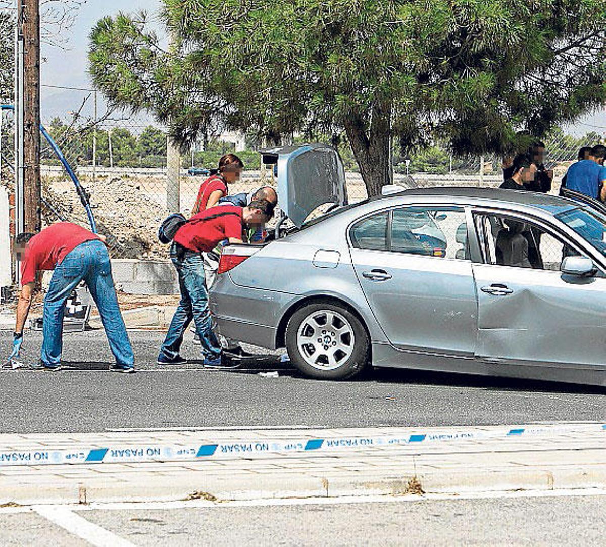 La Policía arresta a dos hombres en Alicante tras un tiroteo y una persecución policial