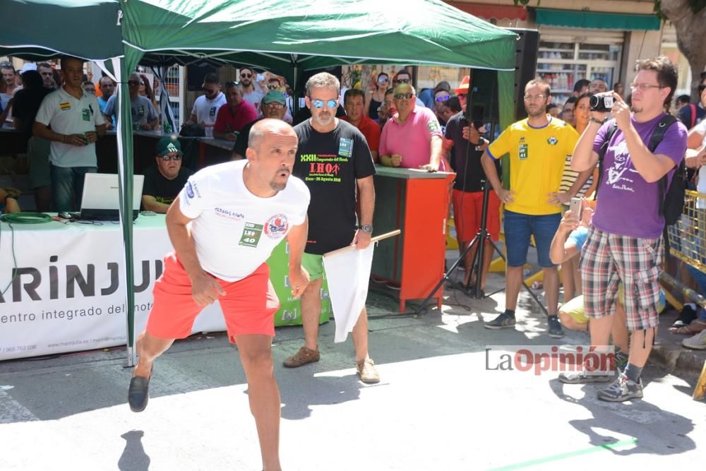 Campeonato Lanzamiento de Huesos de Oliva Cieza 20