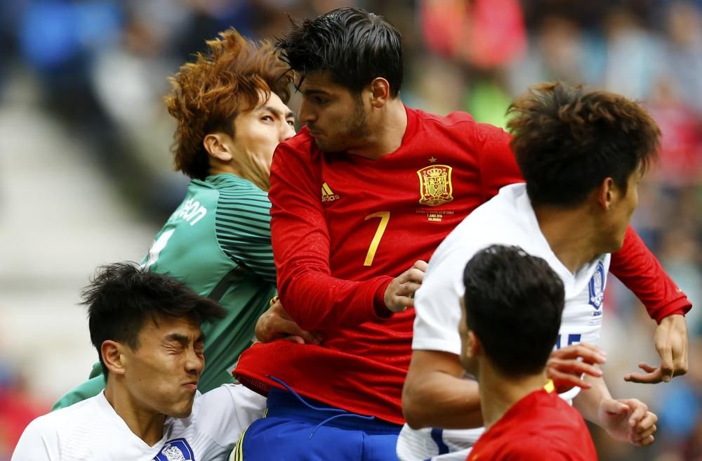 Amistoso: España - Corea del Sur