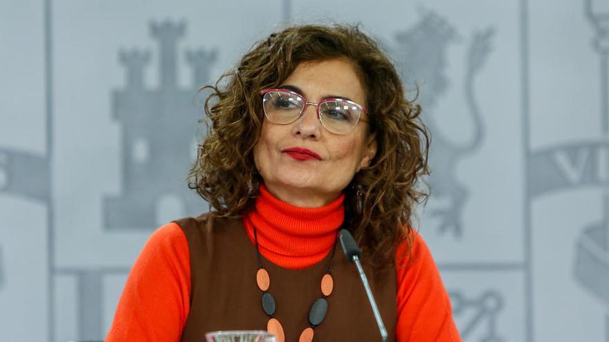 María Jesús Montero, ministra de Hacienda.