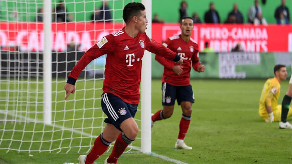 James Rodríguez marcó su tercer gol esta temporada