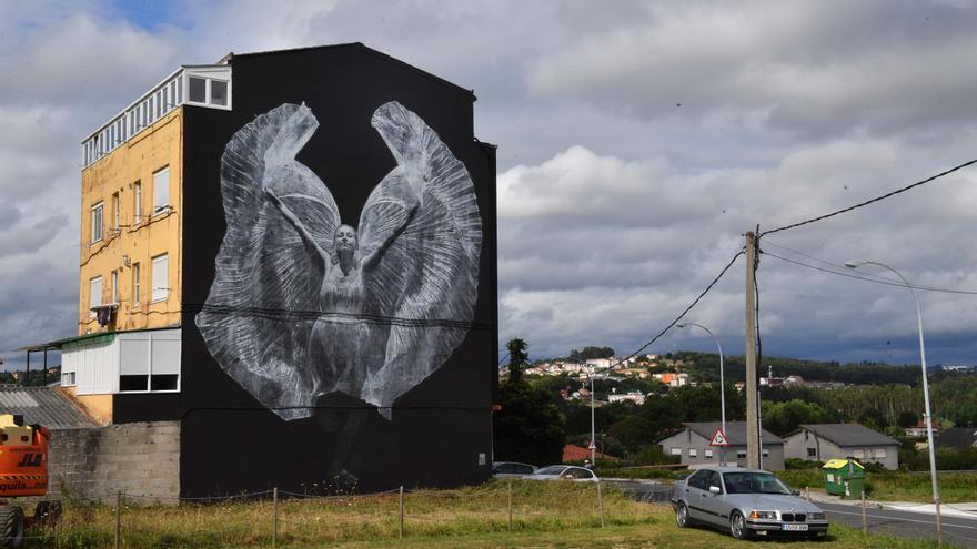 El Cambre rural abraza el arte urbano