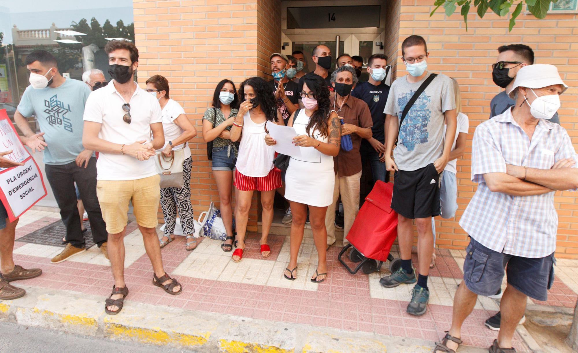 Desahucio paralizado por la movilización ciudadana en El Campello