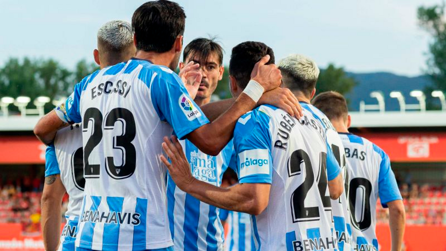Resumen, goles y highlights del Mirandés1-3 Málaga de la jornada 3 de LaLiga Smartbank