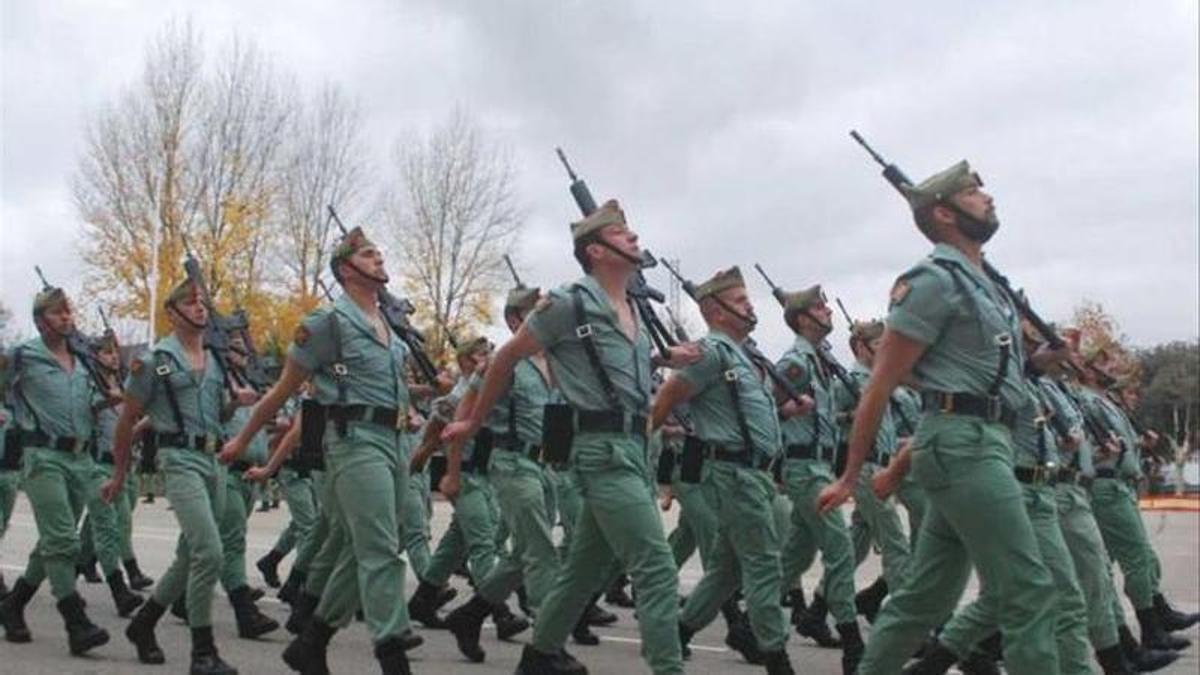 Desfile de La Legión.