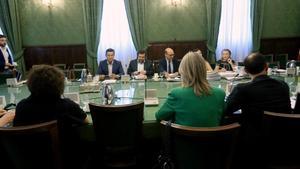 Reunión de la comisión de investigación de la ’operación Cataluña’.