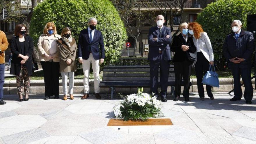Zaragoza homenajea al doctor Muñoz asesinado por los GRAPO