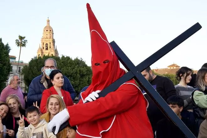 Así fue la procesión de Murcia este Miércoles Santo