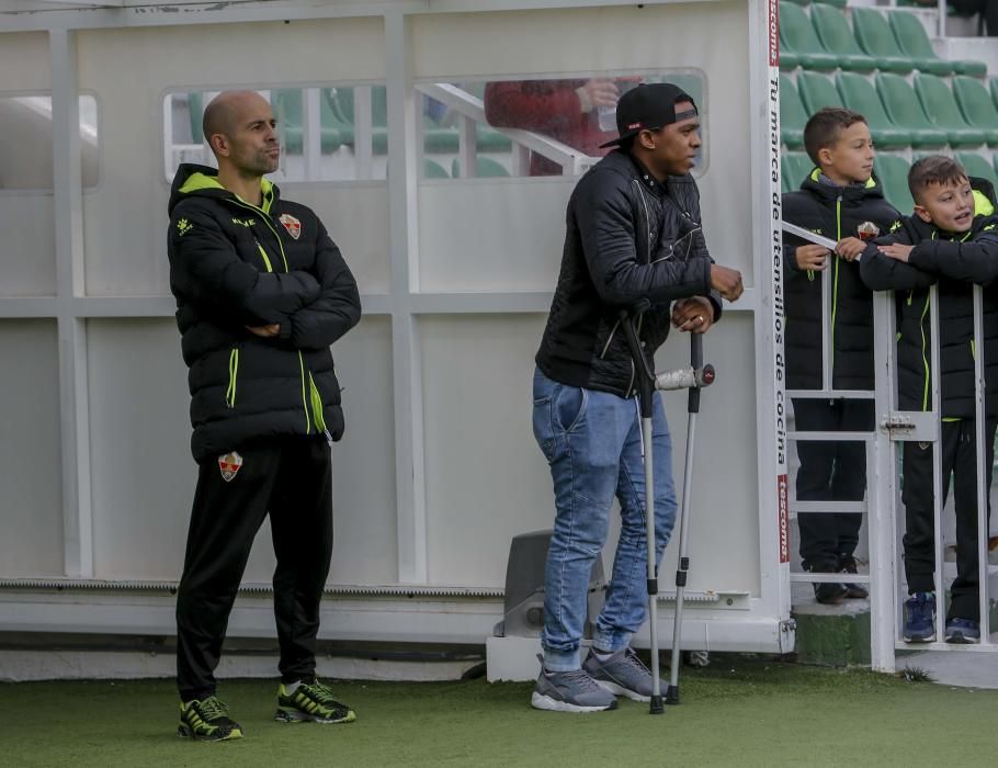 La derrota del Elche ante el Sabadell en imágenes