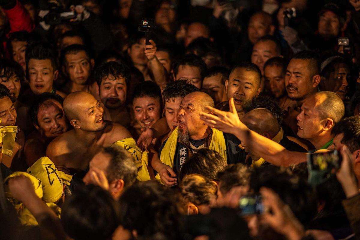 Ritual Sominsai, ampliamente considerado como uno de los festivales más extraños de Japón