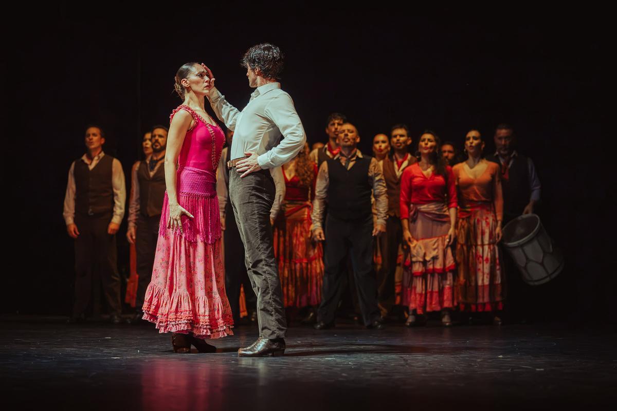 Les imatges de l'espectacle 'Fuego' d'Antonio Gades al festival Porta Ferrada