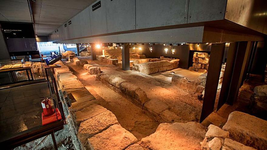 L’Almoina, uno de los museos afectados por el parón. | FERNANDO BUSTAMANTE