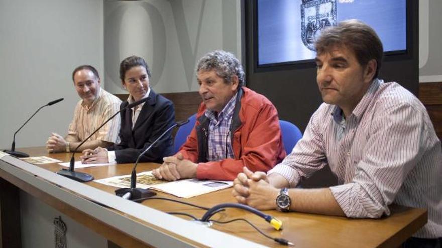 José Oliva, Silvia Junco, Francisco do Pazo y José Manuel Guiñón.