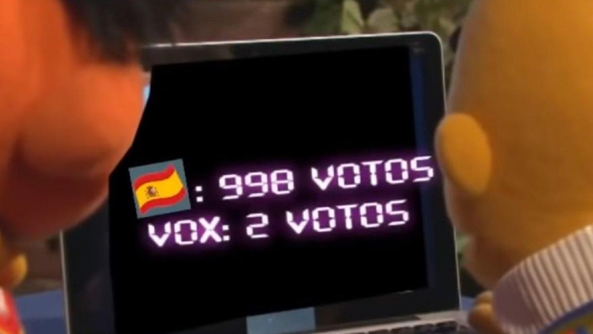 Una captura de pantalla del vídeo.