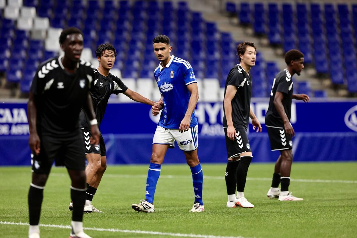 Así fue el partido entre el Real Oviedo y Le Havre