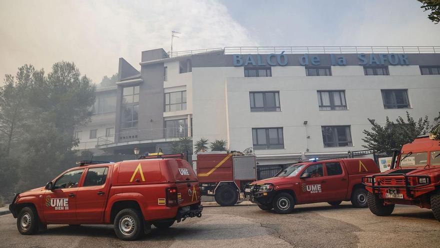 La estabilización del incendio de Valencia permite realojar a los vecinos