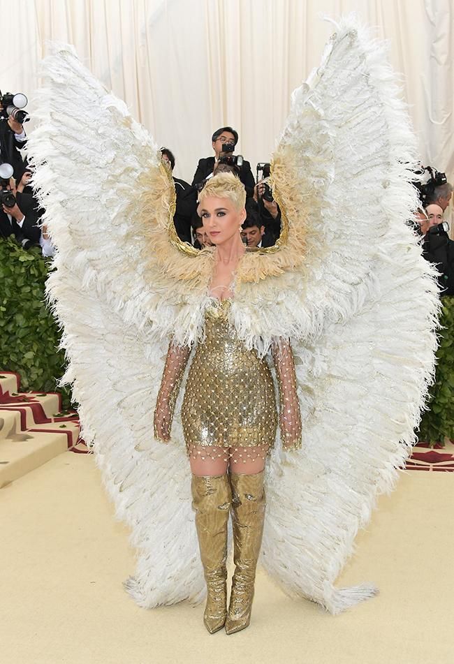 Katy Perry en la gala del MET de 2018