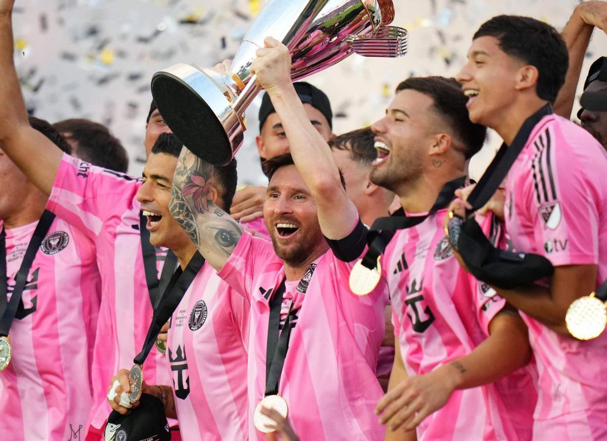 Messi regna als EUA en l’adeu d’Alba i ‘Busi’