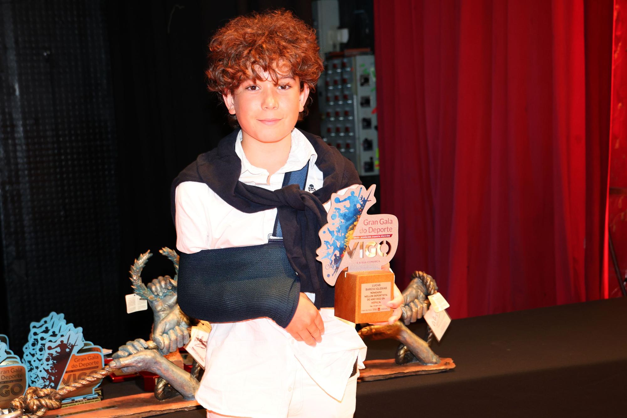 Lucas Barcia, ganador en hípica