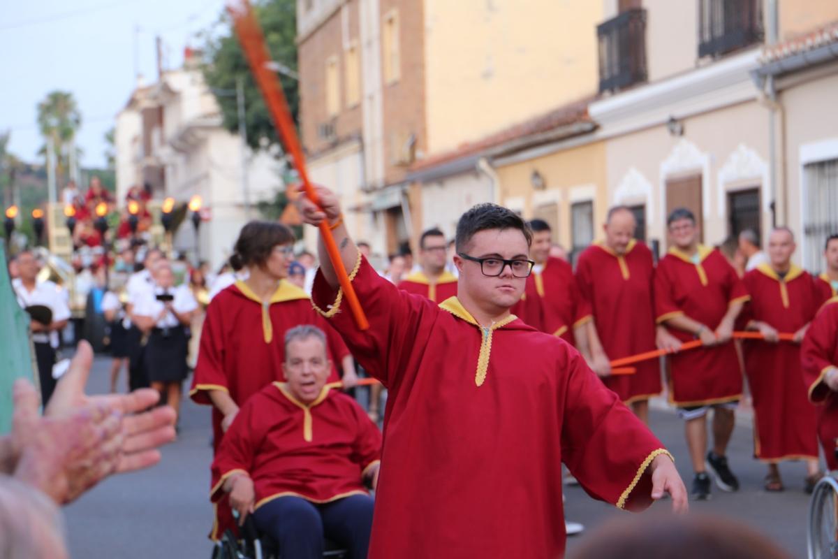 Aspromivise en el desfile de los Moros i Cristians del Genovés.