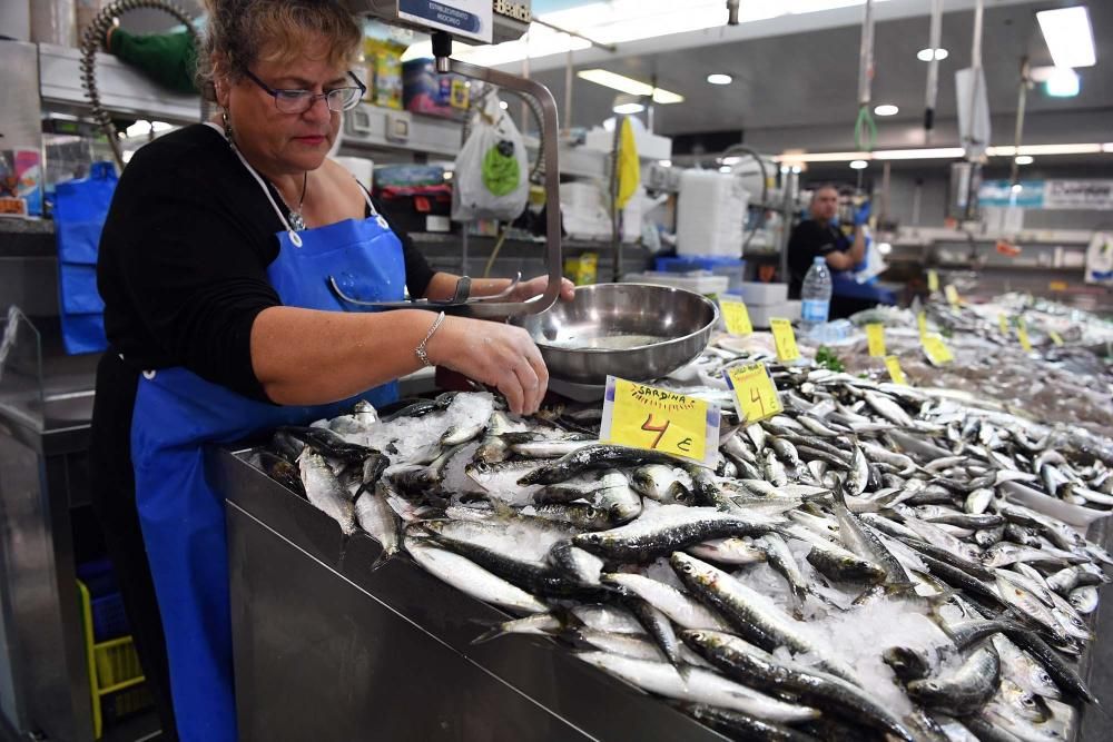 San Juan A Coruña 2017: Sardinas en las plazas