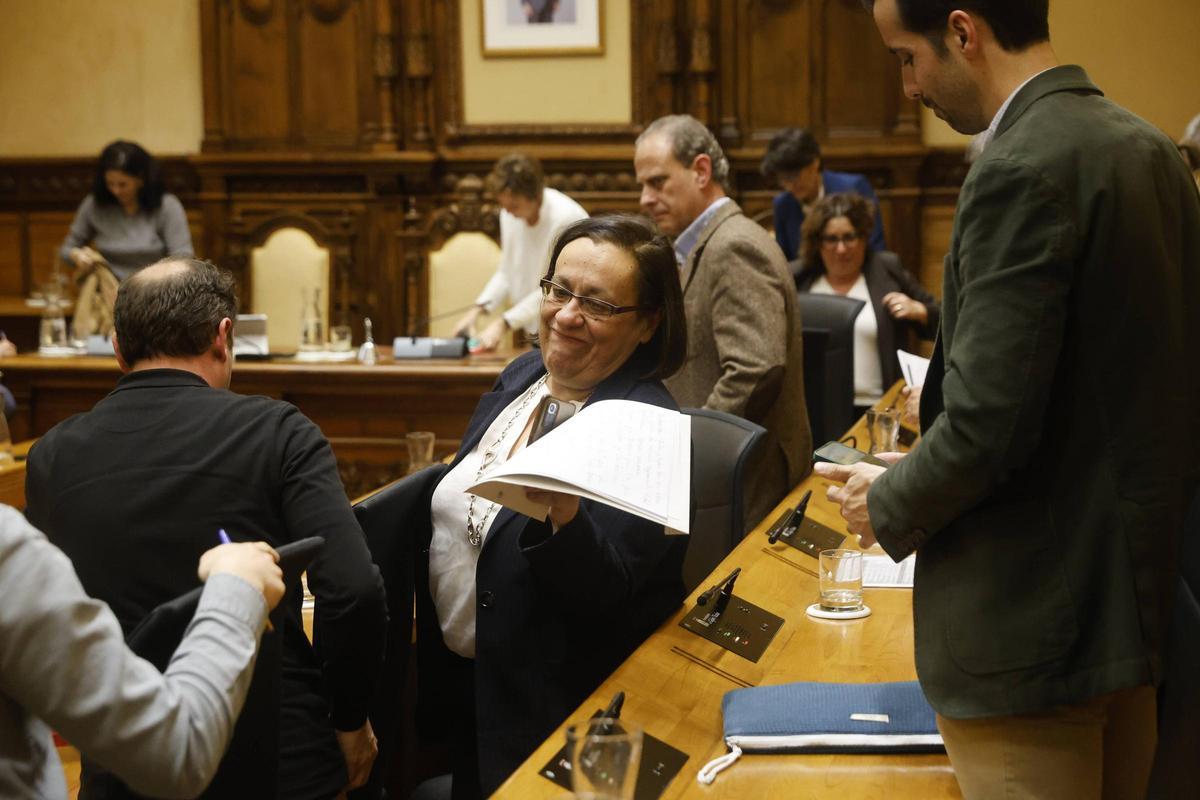 La despedida de la socialista Natalia González, en imágenes