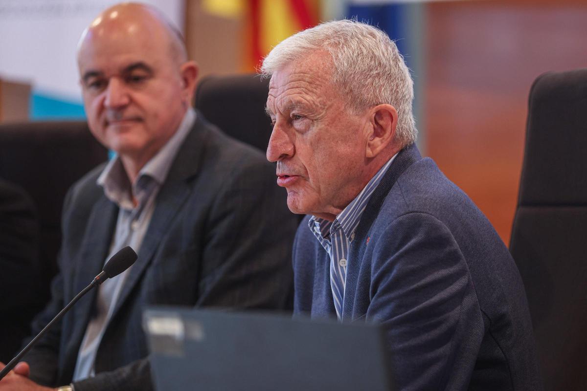 Manuel Bretón Romero, presidente de Cáritas España, en la presentación del Informe Foessa