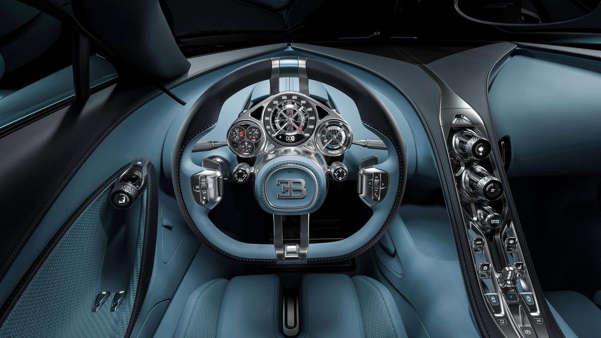 Bugatti Tourbillon: 1.800 CV,  0 a 100 km/h en dos segundos y alcanza los 444 km/h