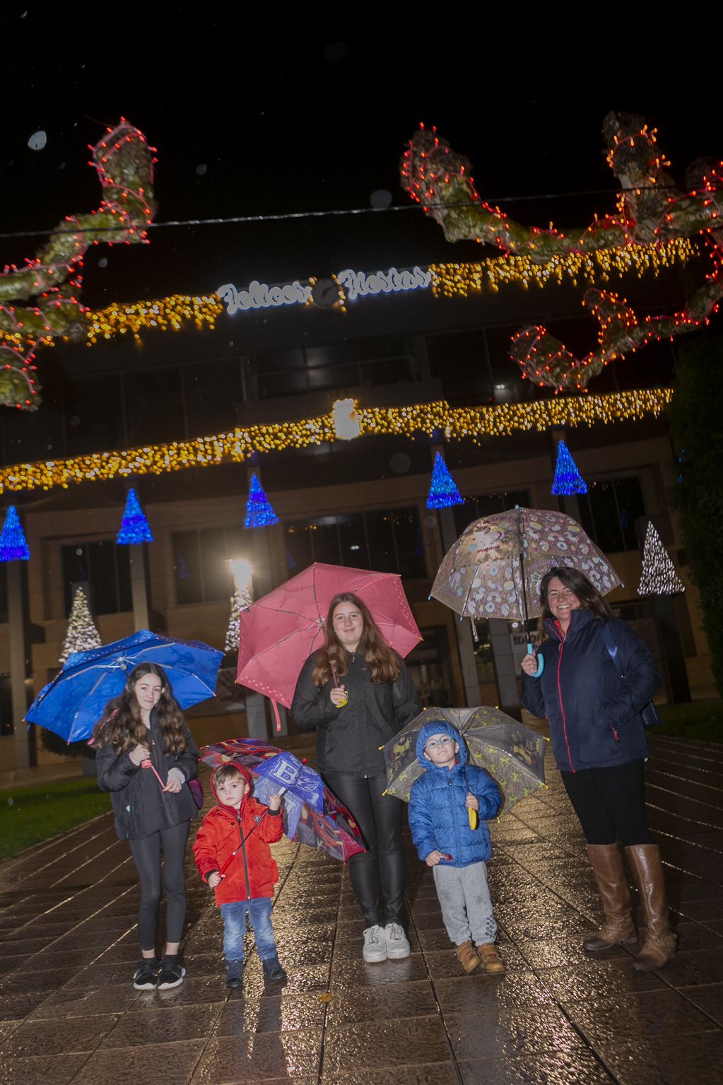 Encendido navideño en Piedras Blancas