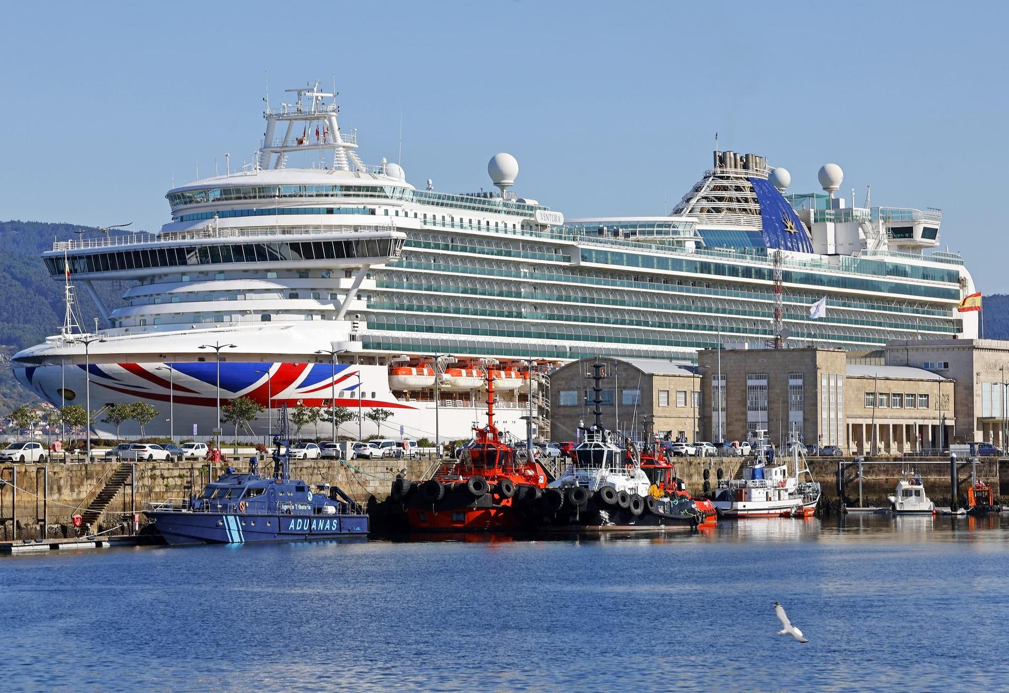 El último desembarco del año del «Ventura» en Vigo