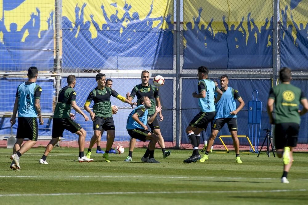 Entrenamiento de la UD Las Palmas (20/02/2019)