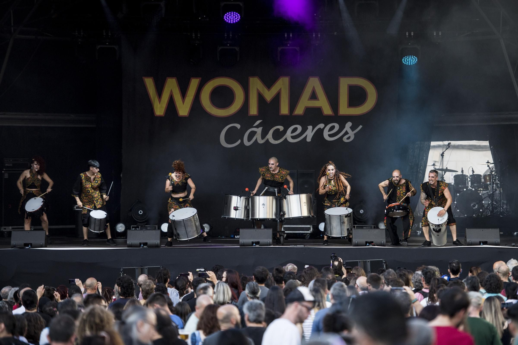 Vive el primer concierto de Womad en Cáceres