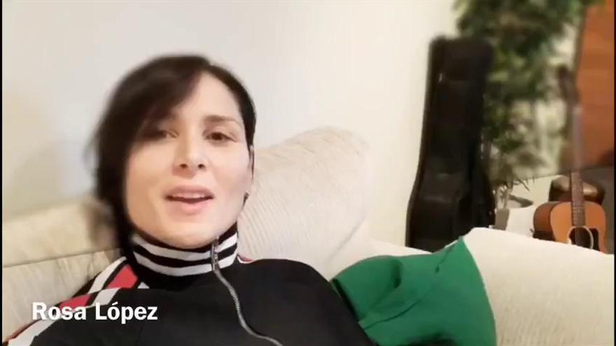 Rosa López anuncia que será la madrina del Árbol de Navidad