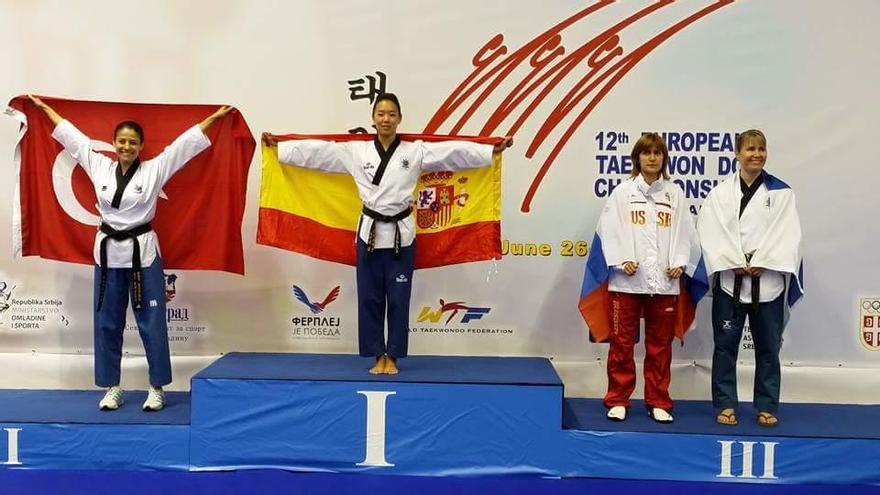 Laura Kim, campeona de Europa por quinta vez consecutiva