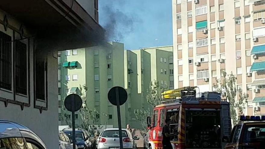 Incendio en la calle Guatemala