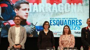 La consellera de Interior, Nuria Parlon, en el acto en Vila-seca (Tarragonès).