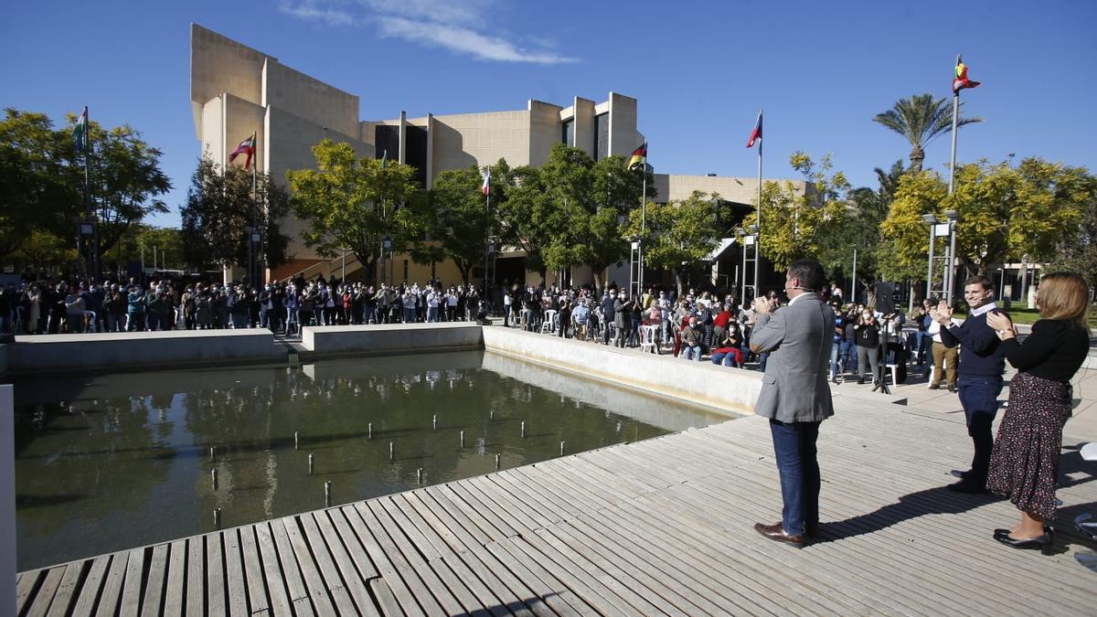 Acto de presentación candidatura Toni Francés al PSOE